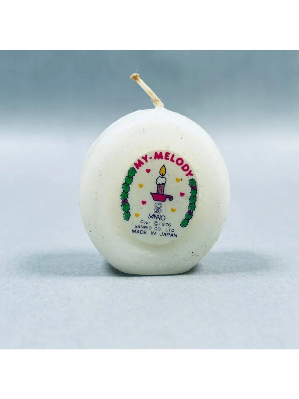 Vintage Sanrio My Melody Christmas Candle 1976 Japan